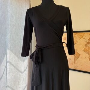 Ella Samani black maxi dress